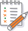 Image of checklist with pencil