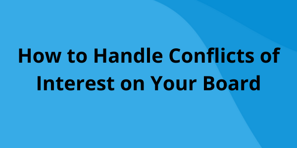 How to Handle Conflicts of Interest